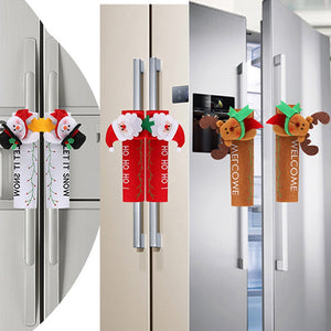 Christmas Fridge Handle Covers