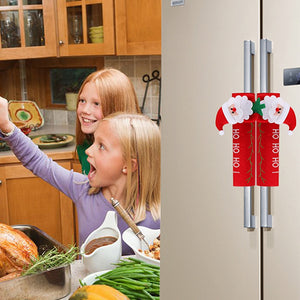 Christmas Fridge Handle Covers