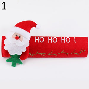 Christmas Fridge Handle Covers