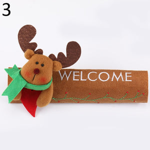 Christmas Fridge Handle Covers