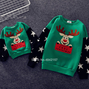 Family Christmas Sweaters Xmas Hoodies