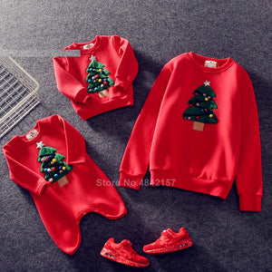 Family Christmas Sweaters Xmas Hoodies