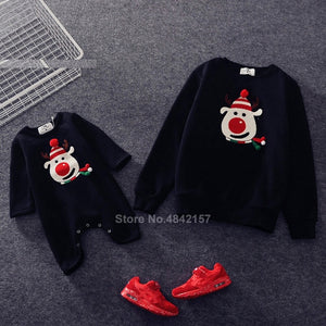 Family Christmas Sweaters Xmas Hoodies